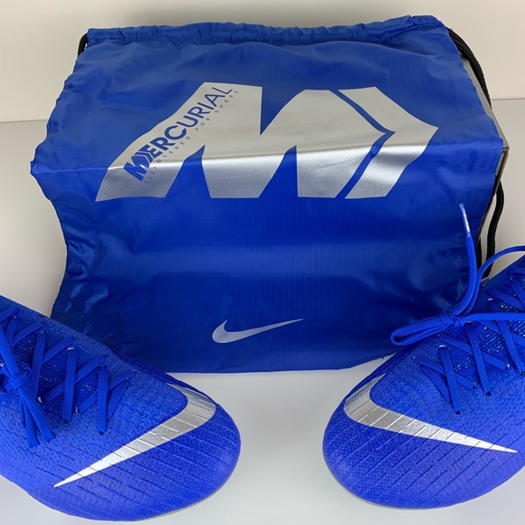 Nike Mercurial Superfly 6 Elite FG Blue Cleats - Picture 7 of 8
